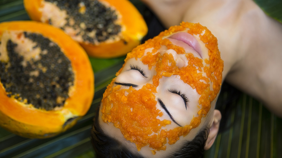 Papaya Face Pack at Heavenly Spa by Westin™, The Westin Gurgaon, New Delhi