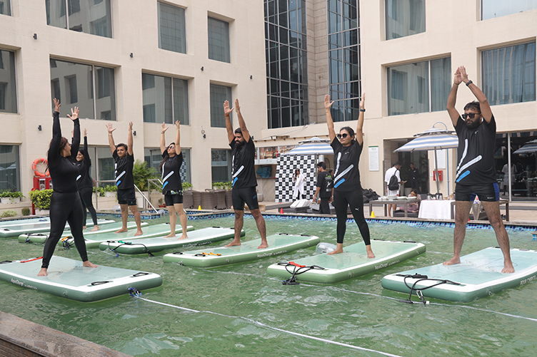 The Coolest New Way to Work Out? On Water!