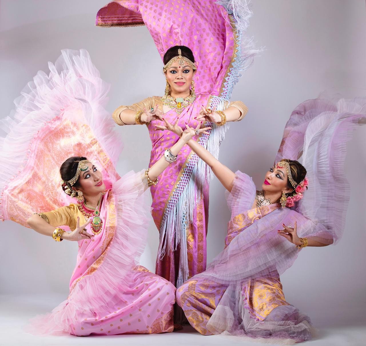 A kathak pose | A Kathak performer performing in 