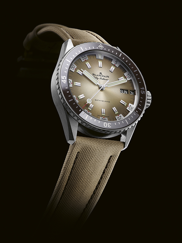 Blancpain Paints its Fifty Fathoms Collection in New Colours