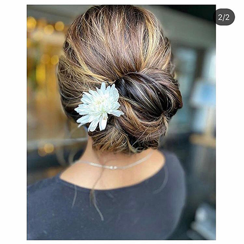 Can old women have bun hairstyles for long hair? A fashionable bun hairstyle  for long hair will always give you a chic and elegant appearance,  regardless of the length or kind of