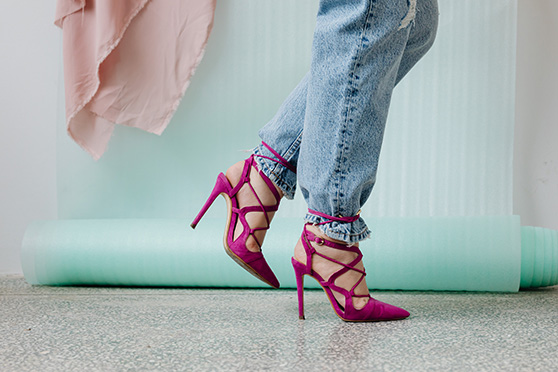 Blush Stiletto Heels Almond Toe T Strap Pumps | Stiletto heels, Heels, Shoes  heels classy